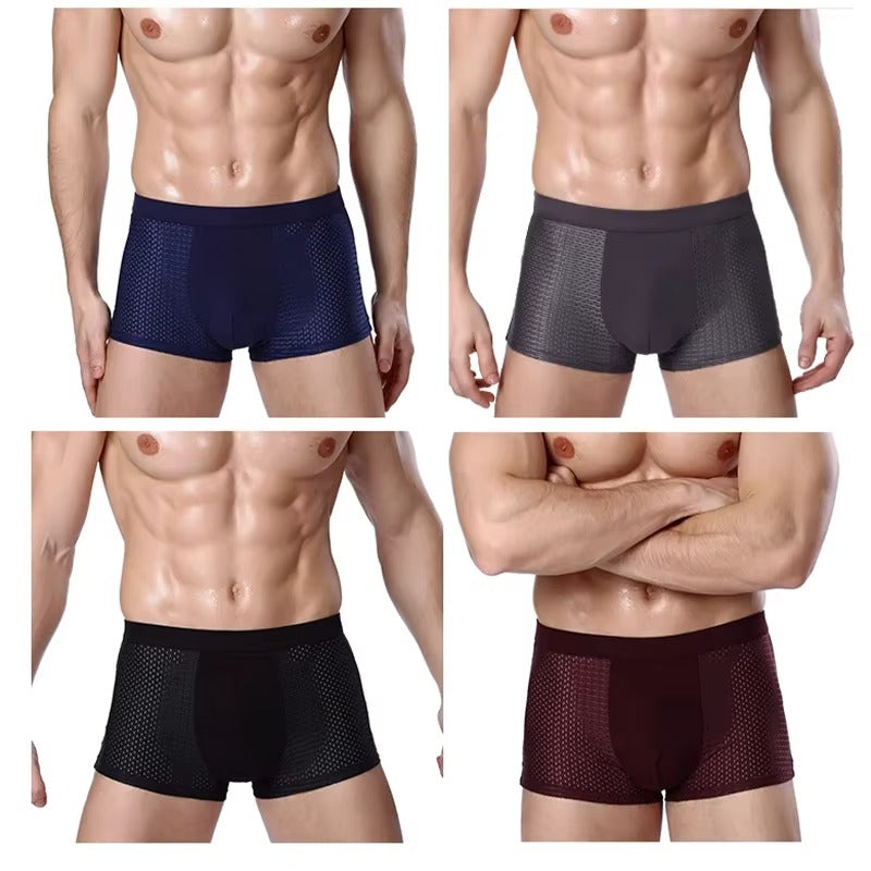 BAMBOO SOFT BOXER® - intimo uomo in seta di bambù